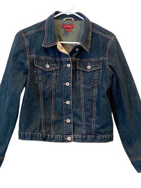 Vintage Sundance Dark Wash Denim / Jean Jacket Size Medium